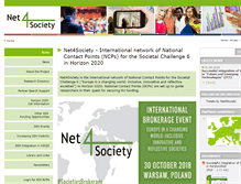 Tablet Screenshot of net4society.eu